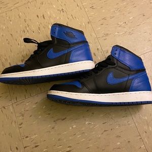 Jordan 1s Royal blue and black